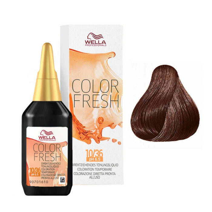 5/4 Castano chiaro ramato Wella Color fresh 75ml