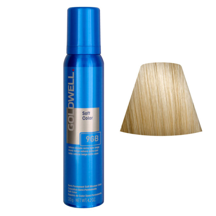 Goldwell Colorance soft color Schiuma colorante 9GB Sahara biondo extra chiaro beige 125ml