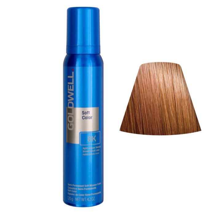 Goldwell Colorance soft color Schiuma colorante 8K Rame biondo chiaro 125ml