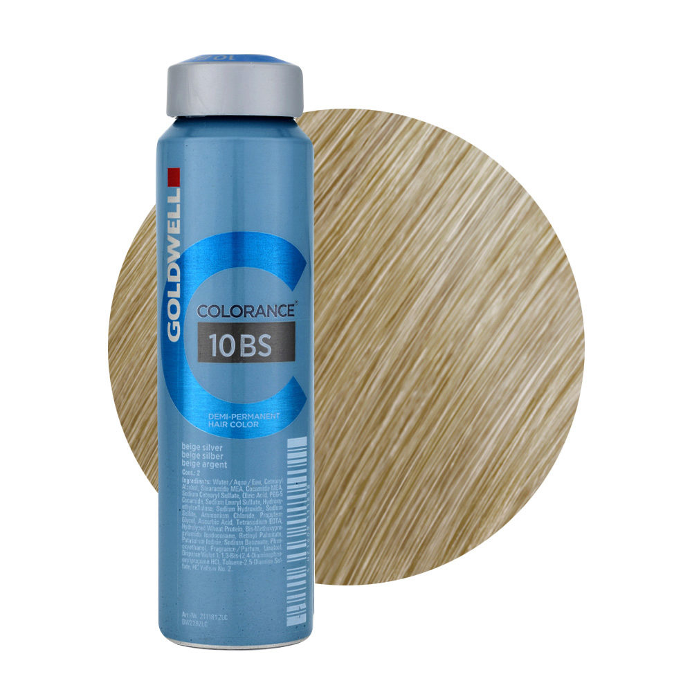 10BS Beige argento Goldwell Colorance Cool blondes can 120ml