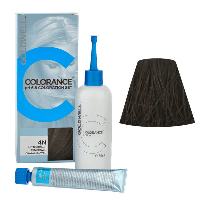 Goldwell Home set 4N Castano medio naturale tb 30ml Lozione 60ml