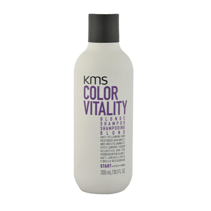 KMS Color Vitality Blonde Shampoo 300ml - Shampoo Antigiallo